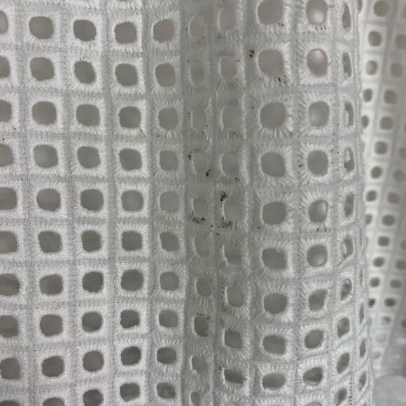 Rag & Bone Lakewood Eyelet Tiered Mini Skirt in White Size 4 - Picture 8 of 12
